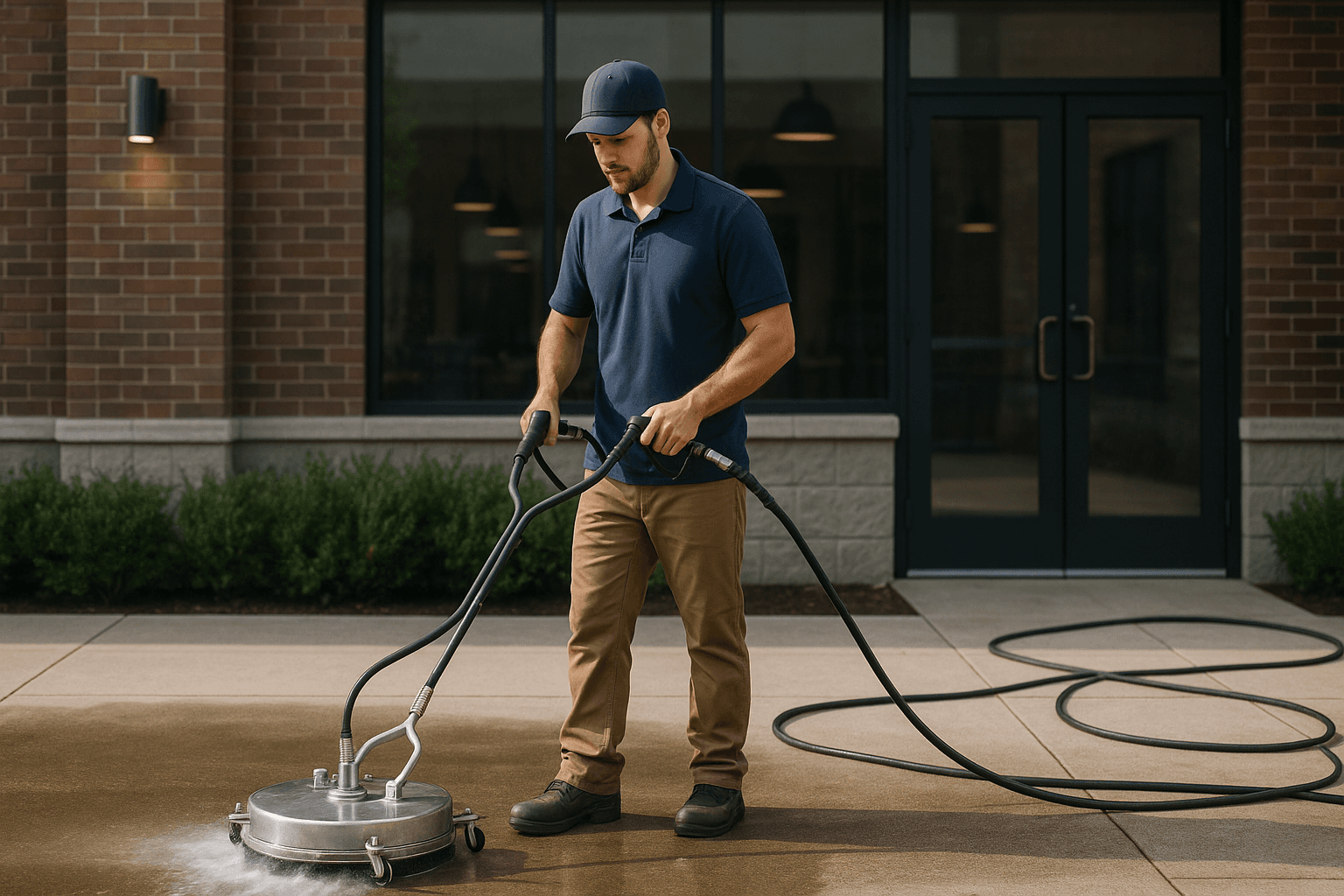 Warren's Power Washing hero image